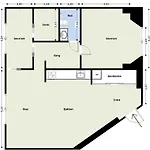 Center - Large 2 Bedroom Apartment Oslo